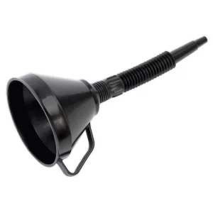 Sealey Funnel with Flexible Spout & Filter Ø160mm