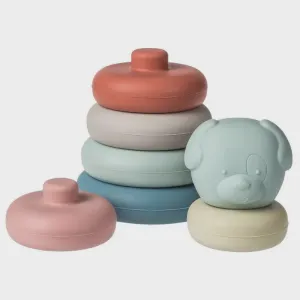 Simply Silicone Stacking Puppy 6"