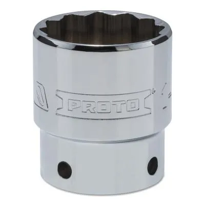 Stanley?? Products Tether-Ready Drive Deep Sockets, 1/2 in Drive, 1 3/8 in, 2 in L, 12 Points, 5444-TT