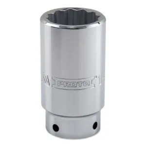 Stanley® Products Tether-Ready Drive Deep Sockets, 1/2 in Drive, 1 5/16 in, 3 1/2 in L, 12 Points, 5342-TT