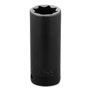 Stanley® Products Torqueplus Deep Impact Sockets 1/2 in, 1/2 in Drive, 15/16 in, 8 Points, 7330S