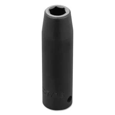 Stanley?? Products Torqueplus Deep Impact Sockets 1/2 in, 1/2 in Drive, 7/16 in, 6 Points, 7314H