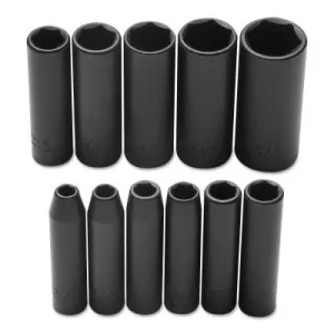 Stanley® Products Torqueplus Deep Impact Sockets 1/4 in, 1/4 in Drive, 11 mm, 6 Points, 6911M