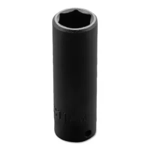 Stanley?? Products Torqueplus Metric Deep Impact Sockets 1/4 in, 1/4 in Drive, 11 mm, 6 Points, 6511MH