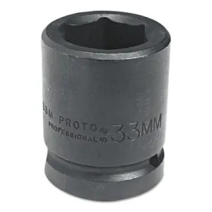 Stanley® Products Torqueplus Metric Impact Sockets 1 in, 1 in Drive, 80 mm, 6 Points, 10080M