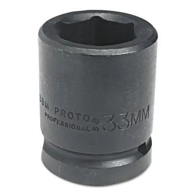 Stanley® Products Torqueplus Metric Impact Sockets 1 in, 1 in Drive, 80 mm, 6 Points, 10080M