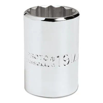 Stanley® Products Torqueplus Metric Sockets 1/2 in, 1/2 in Drive, 25 mm, 6 Points, 5425MH