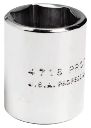 Stanley® Products Torqueplus Sockets 1/4 in, 1/4 in Drive, 9/32 in, 6 Points, 4709