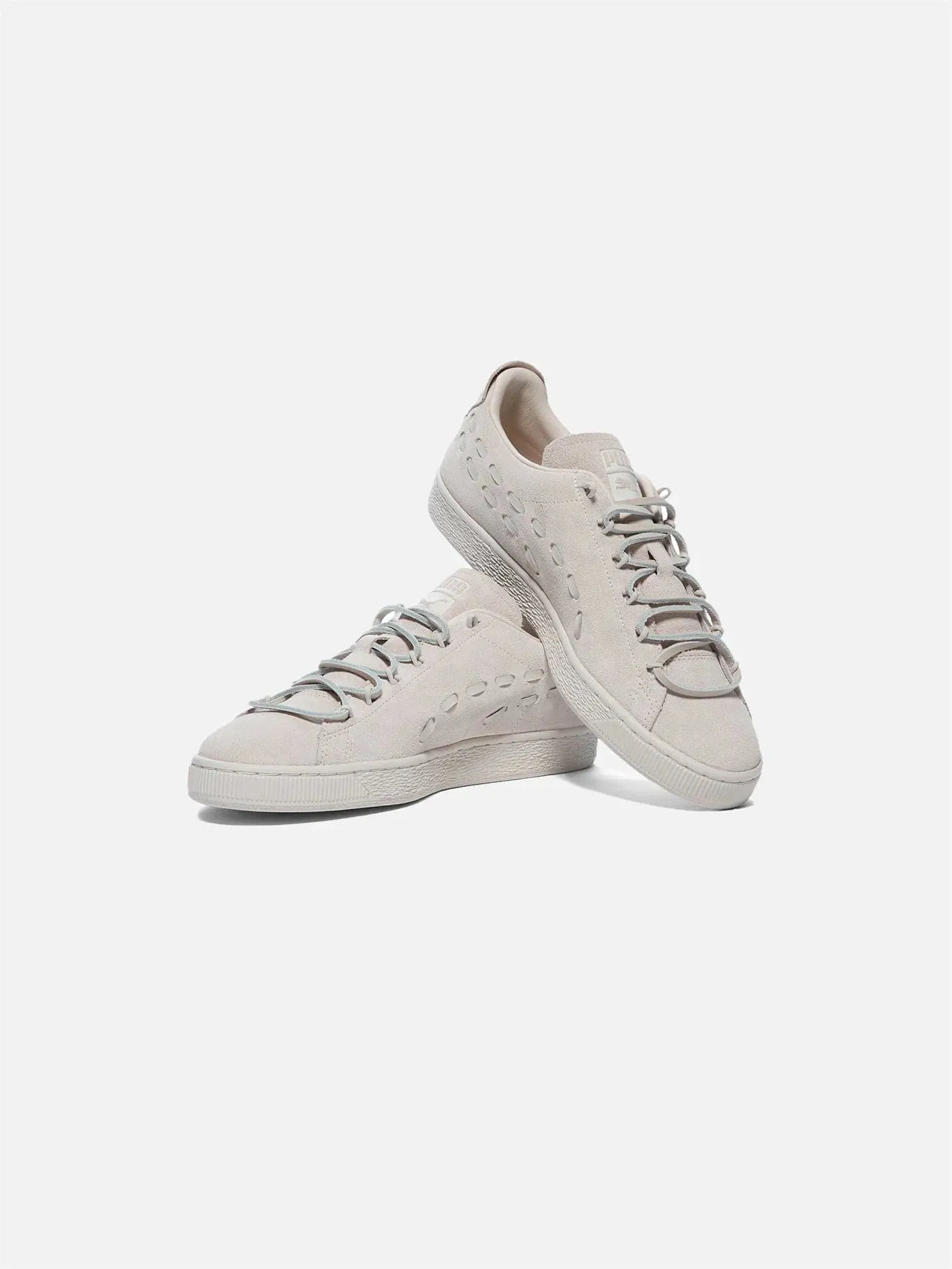 Suede Decon "Warm White/Vapor Gray"