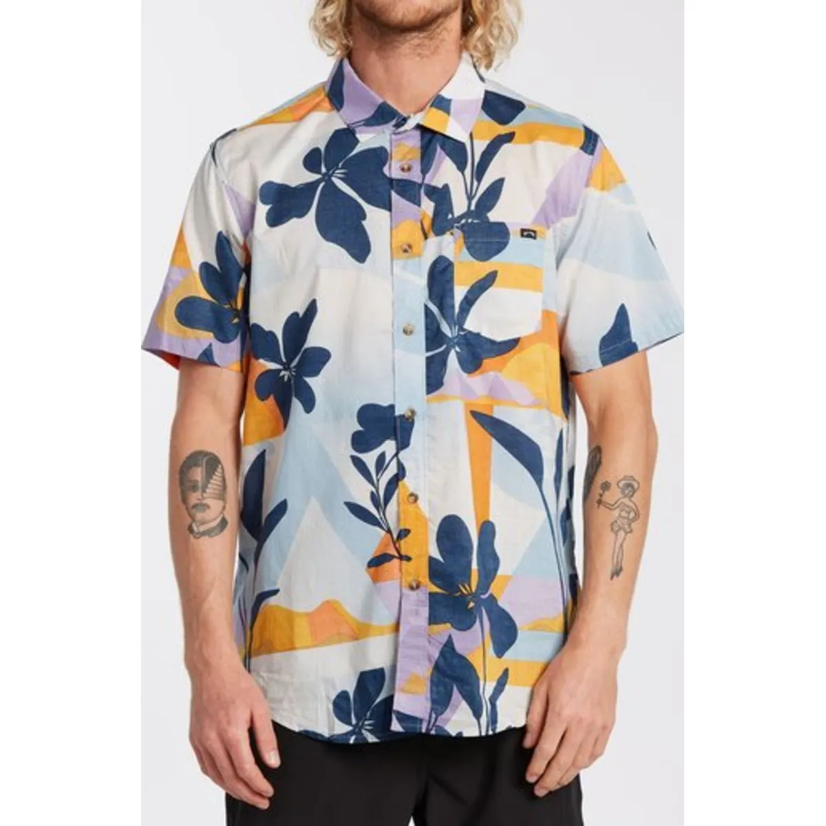 Sundays Floral Short Sleeve Shirt