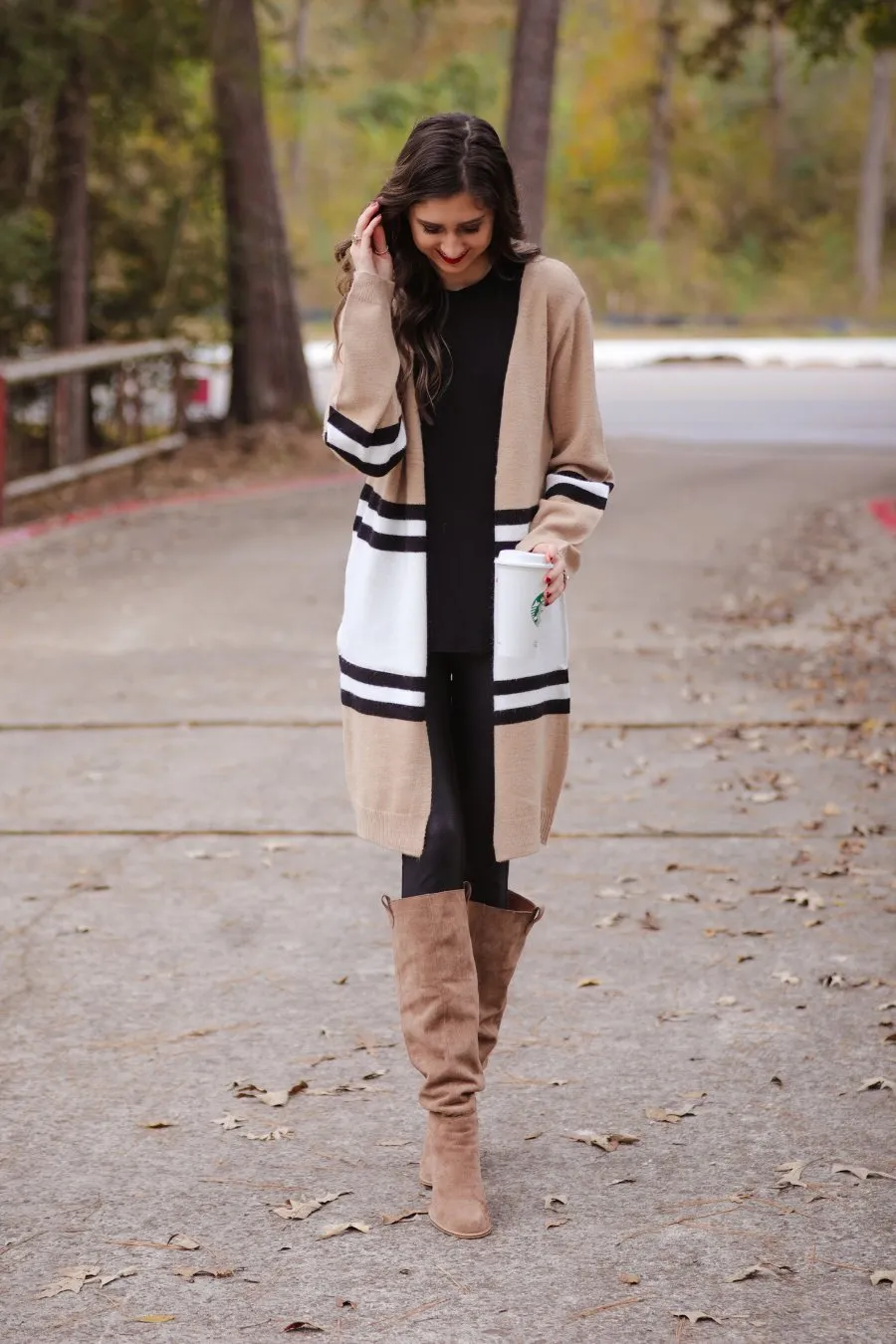 Take Flight Color Block Cardigan