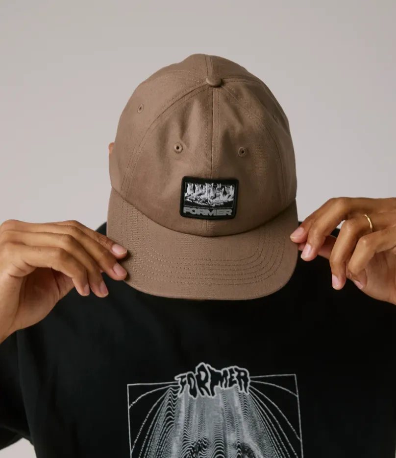 THEATER PATCH CAP - TAUPE