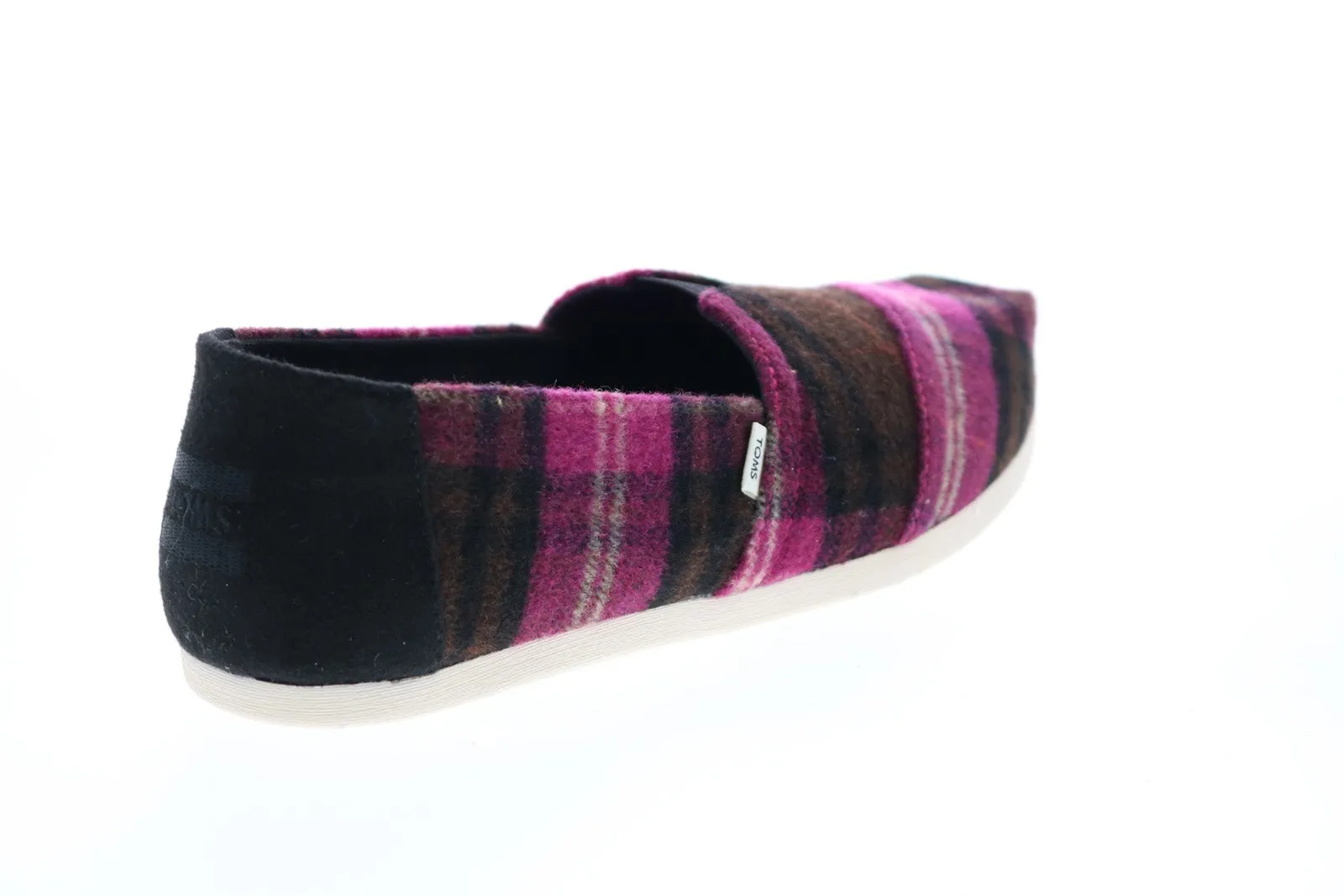 Toms Alpargata 10016039 Womens Pink Canvas Slip On Loafer Flats Shoes