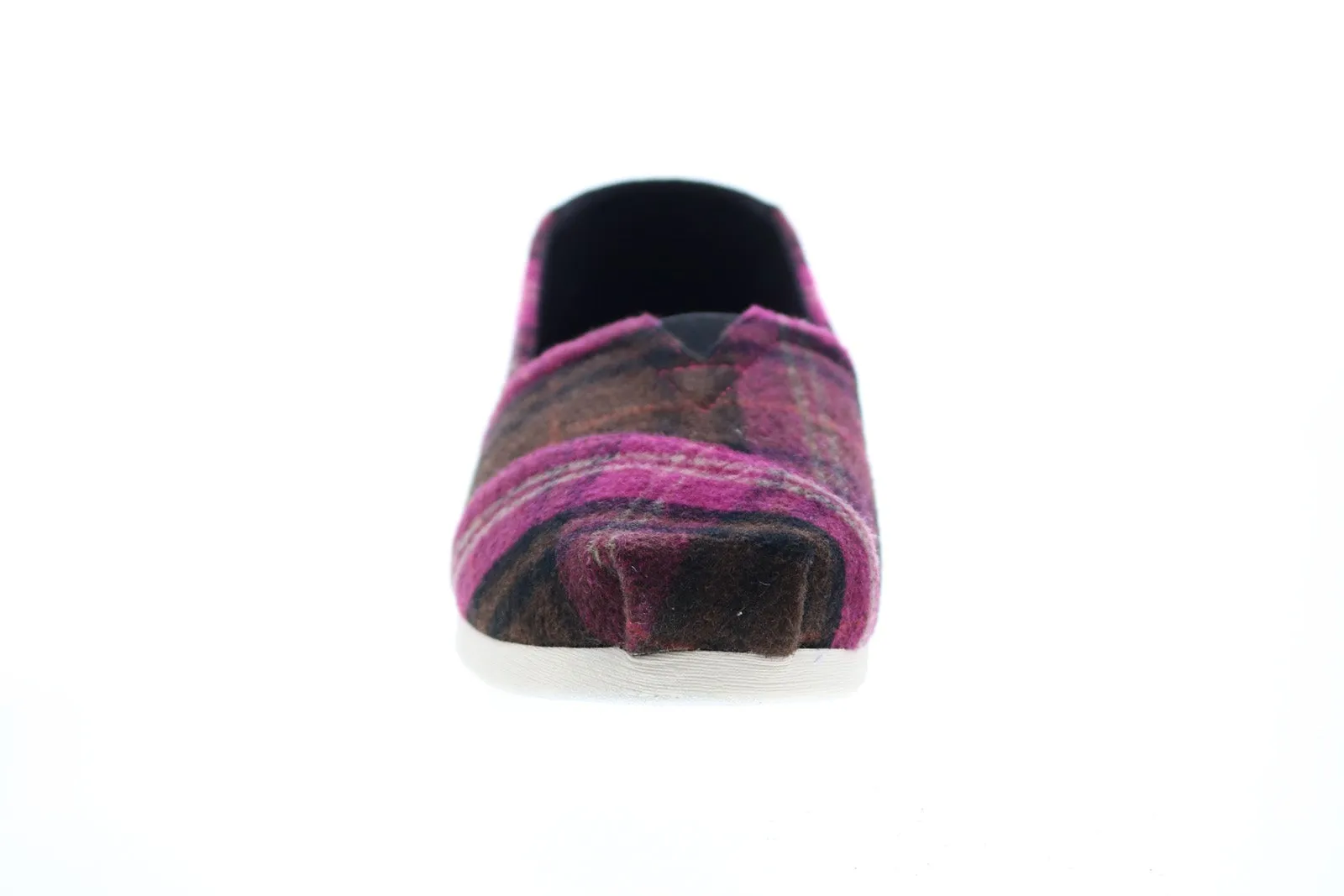 Toms Alpargata 10016039 Womens Pink Canvas Slip On Loafer Flats Shoes
