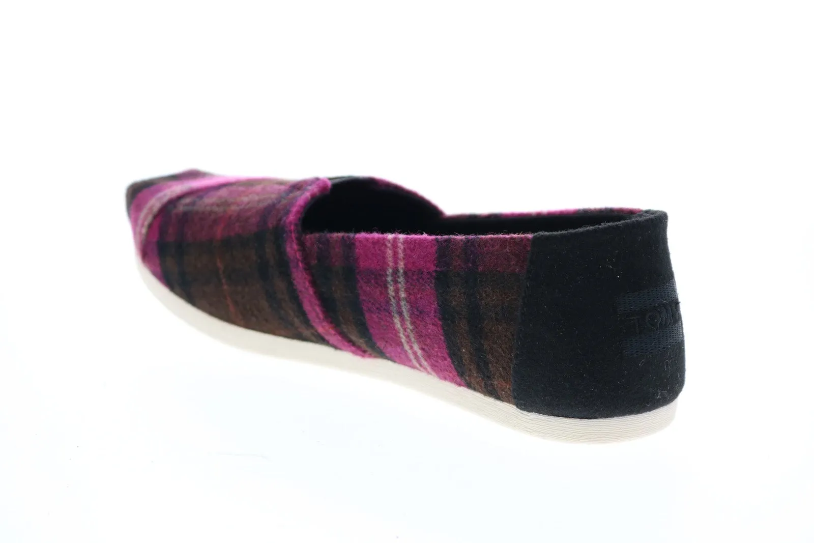 Toms Alpargata 10016039 Womens Pink Canvas Slip On Loafer Flats Shoes