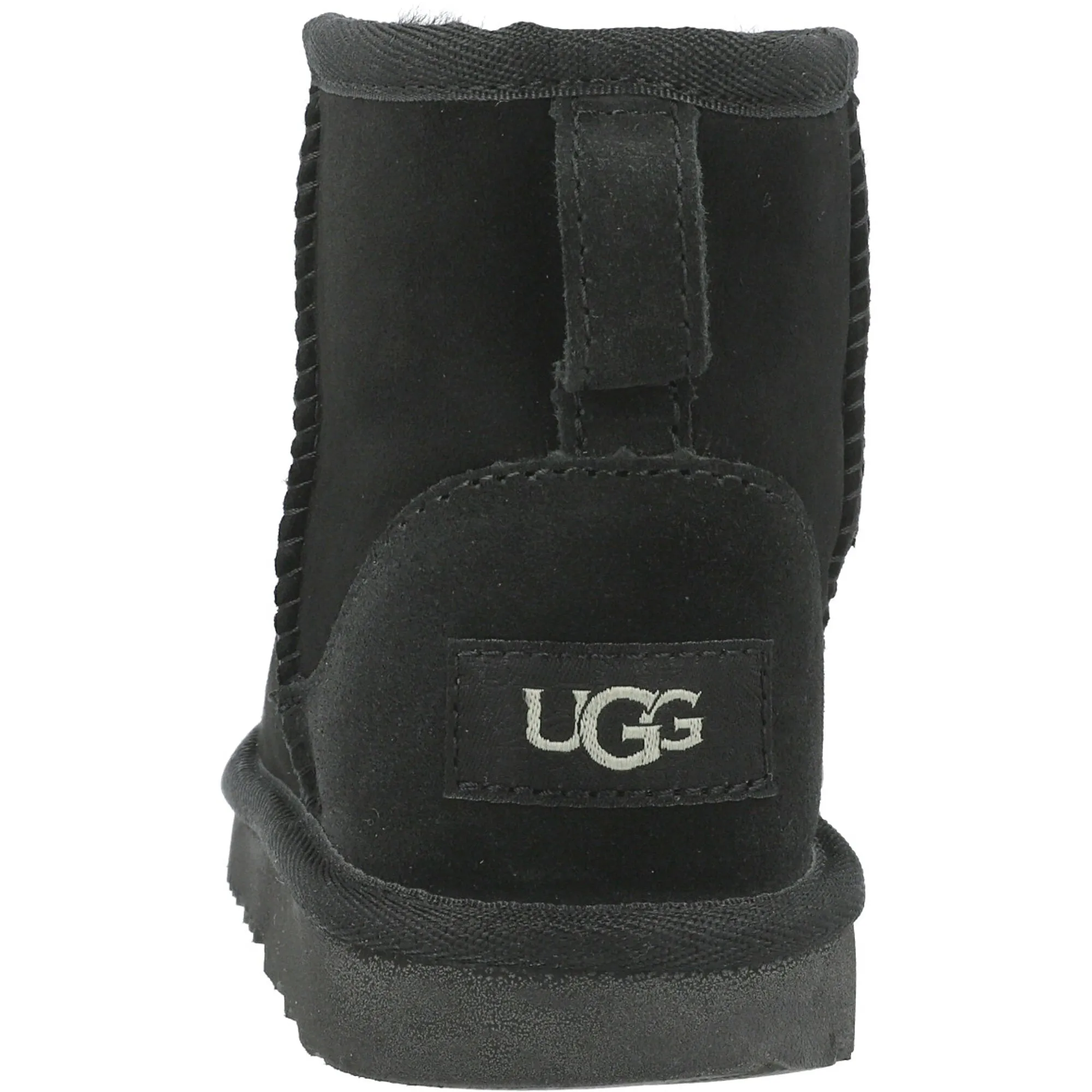UGG Classic Mini Black Ankle Boots