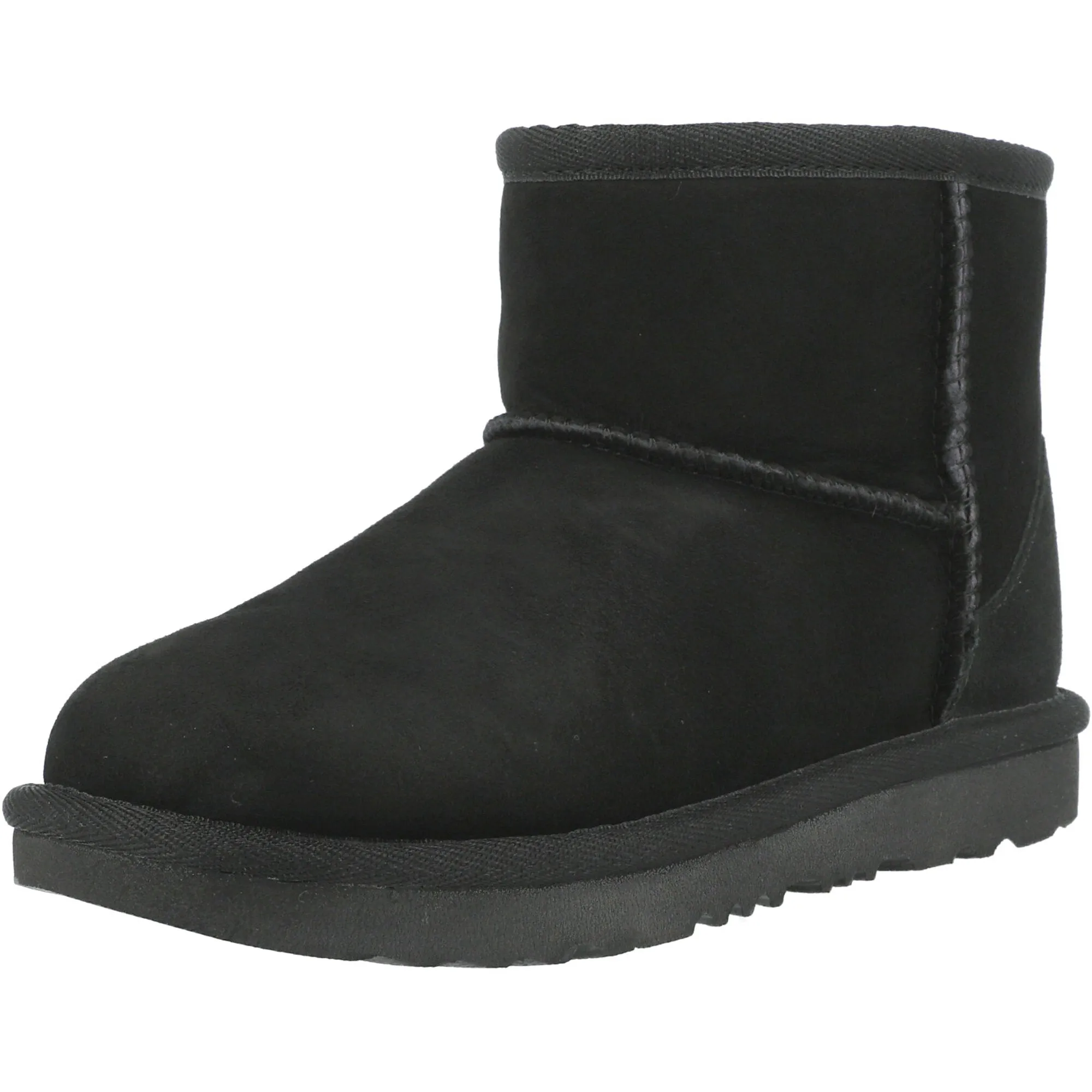UGG Classic Mini Black Ankle Boots