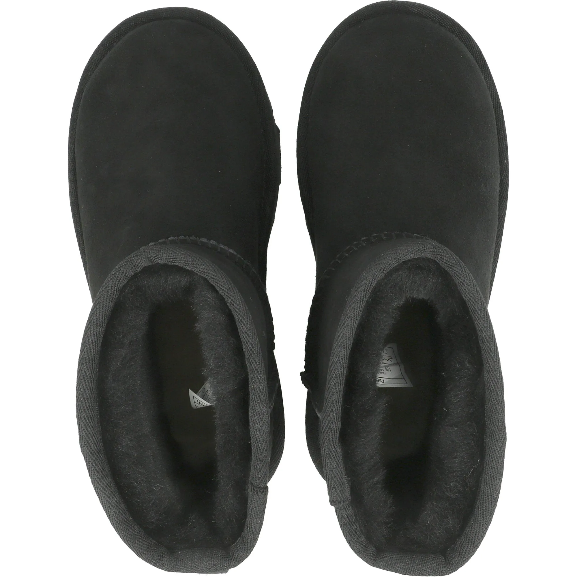 UGG Classic Mini Black Ankle Boots