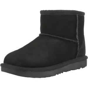 UGG Classic Mini Black Ankle Boots
