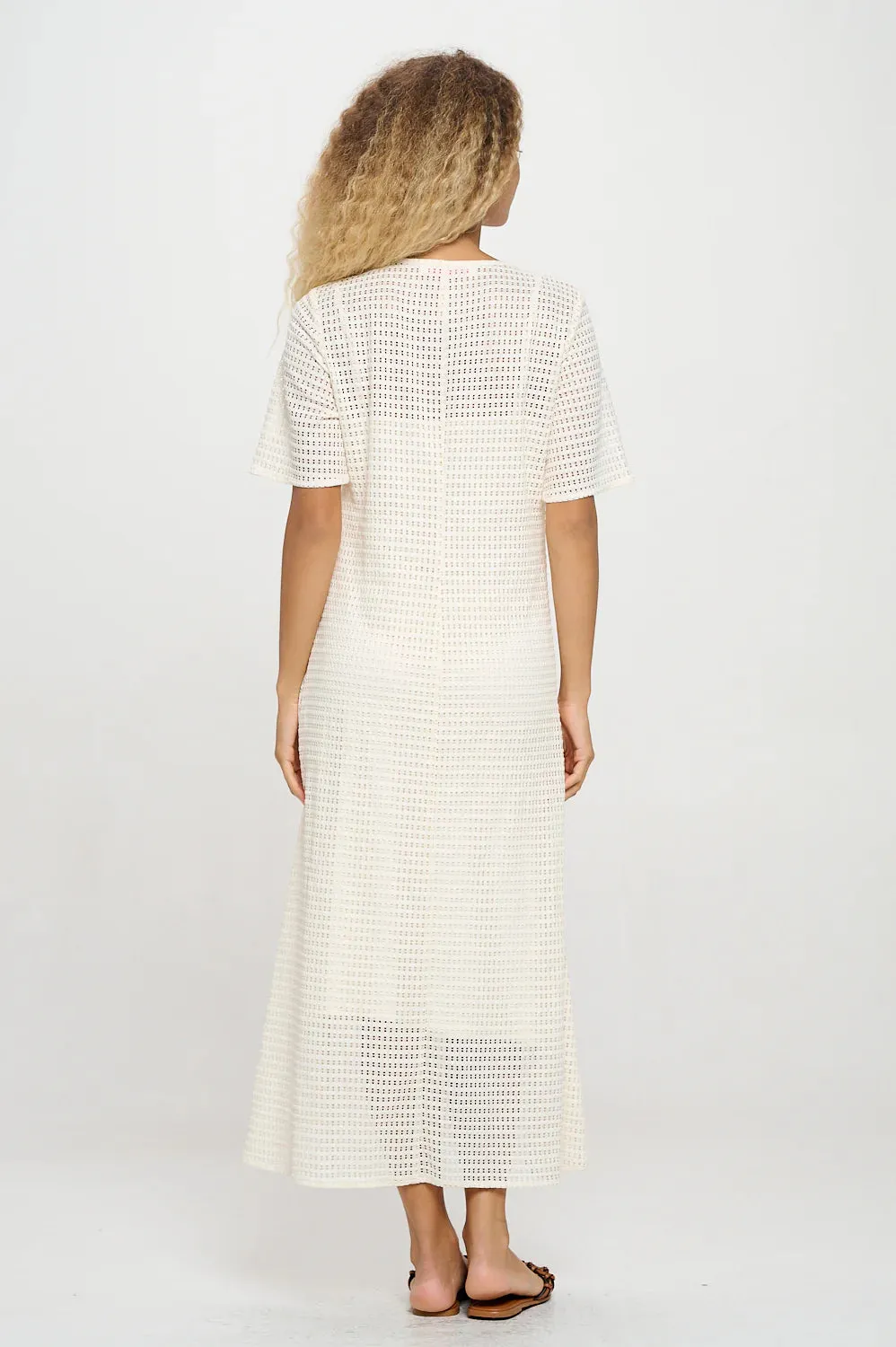 Vanilla Honeycomb Dress