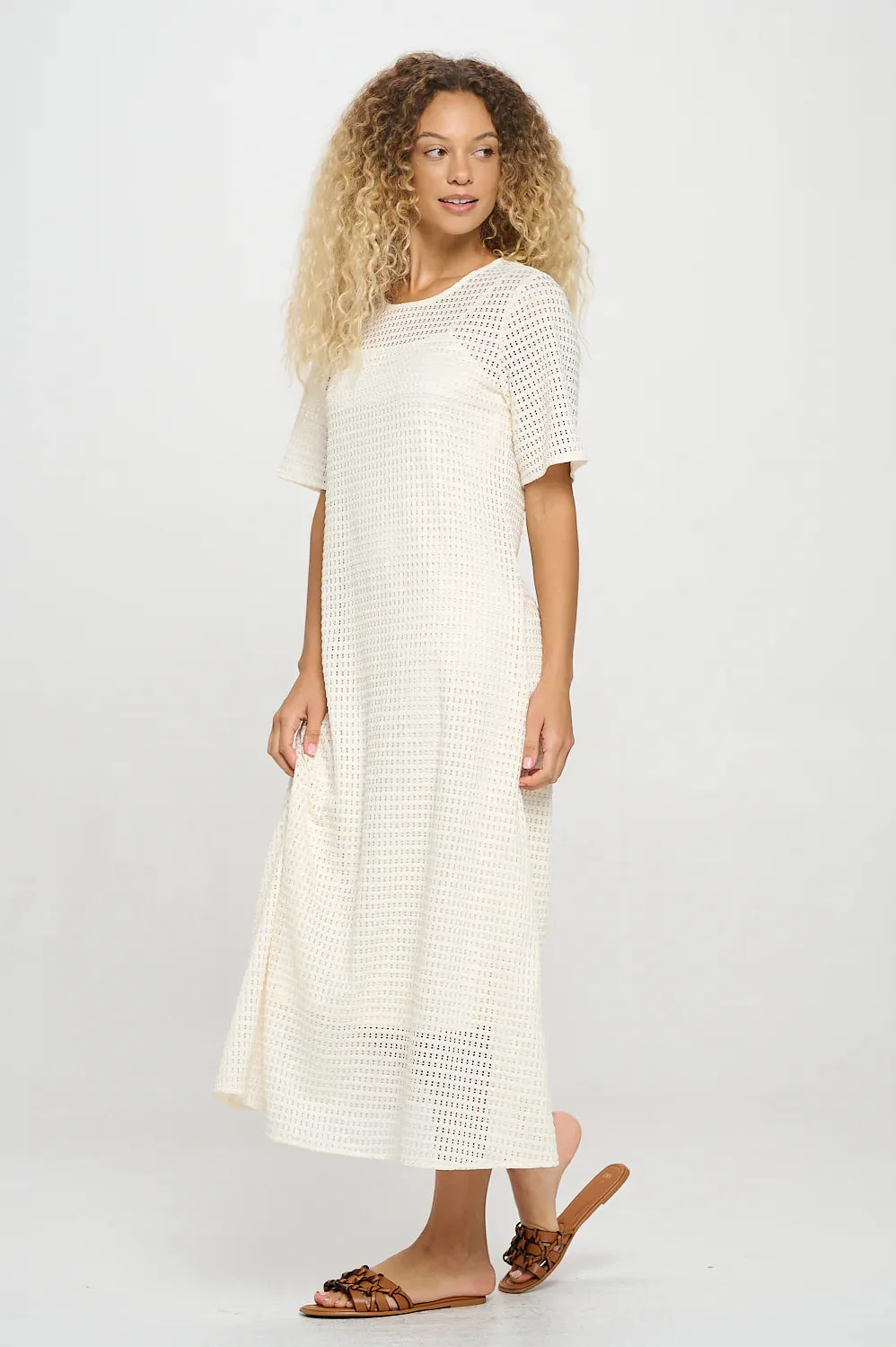Vanilla Honeycomb Dress