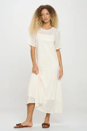 Vanilla Honeycomb Dress