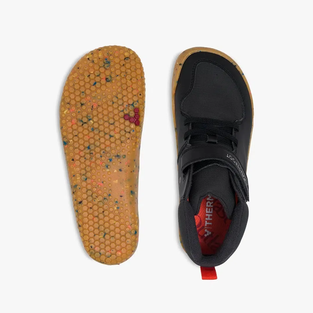 Vivobarefoot Primus Ludo Hi Kids Obsidian