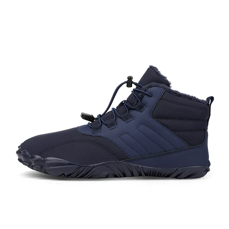 Waterproof and windproof outdoor barefoot boots