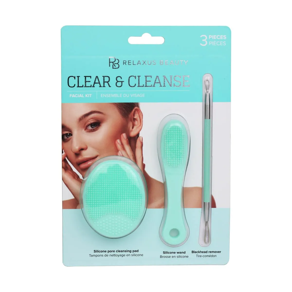 Wholesale Clear & Cleanse Facial Kit (Set of 3)