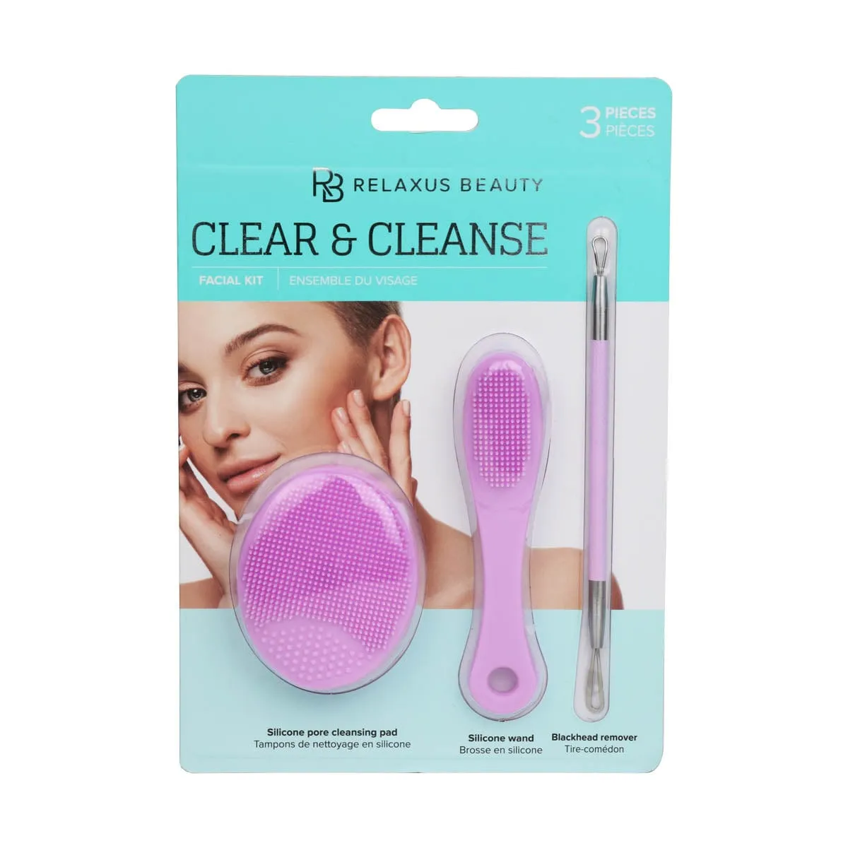 Wholesale Clear & Cleanse Facial Kit (Set of 3)