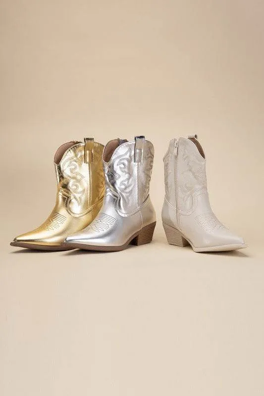 WILLA-1 Western Booties