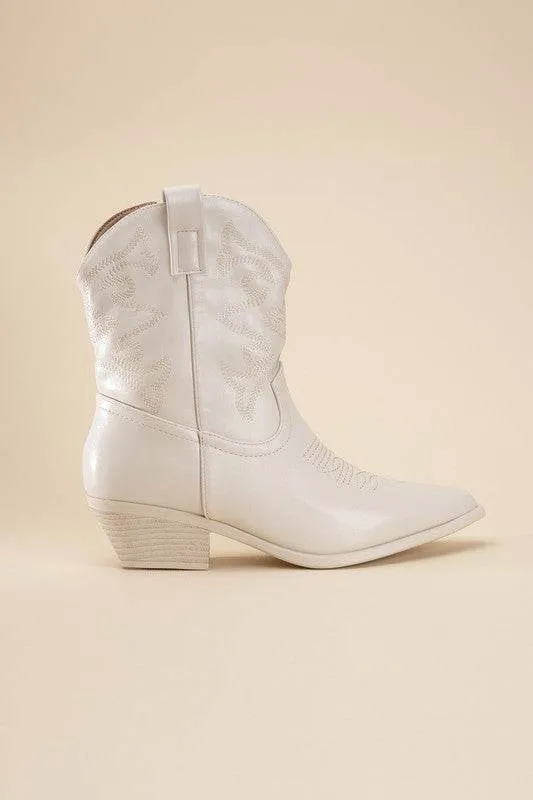 WILLA-1 Western Booties