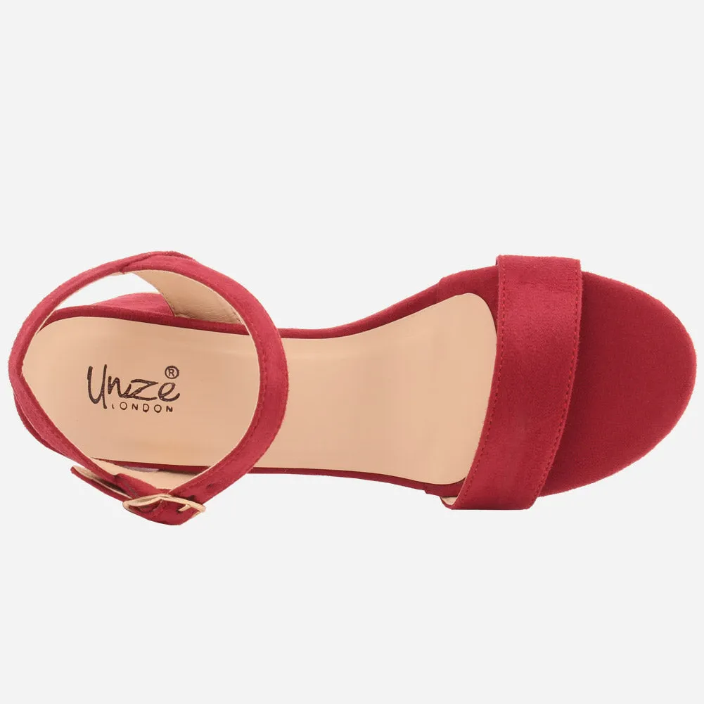 Women "SANDRA" Block Heel Stylish Sandals