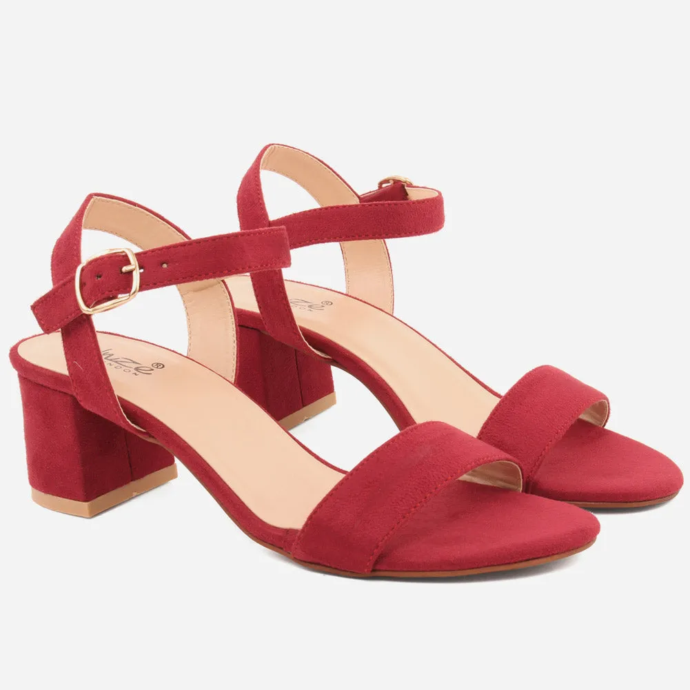 Women "SANDRA" Block Heel Stylish Sandals