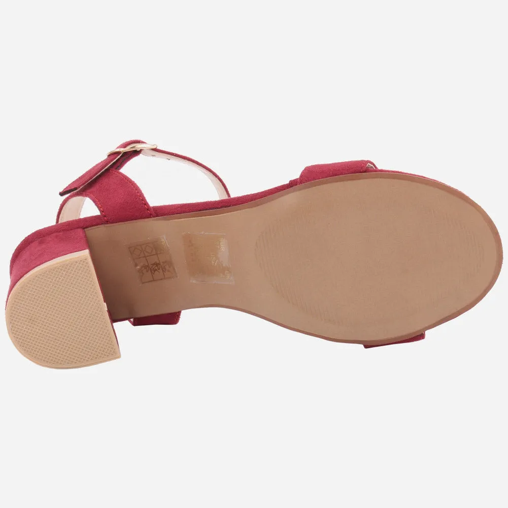 Women "SANDRA" Block Heel Stylish Sandals