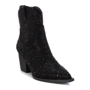 Women's Italian Western Booties By XTI 141723 Black