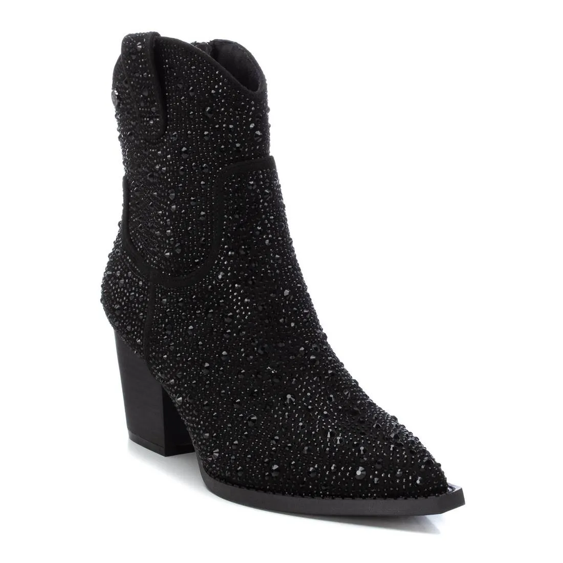 Women's Italian Western Booties By XTI 141723 Black