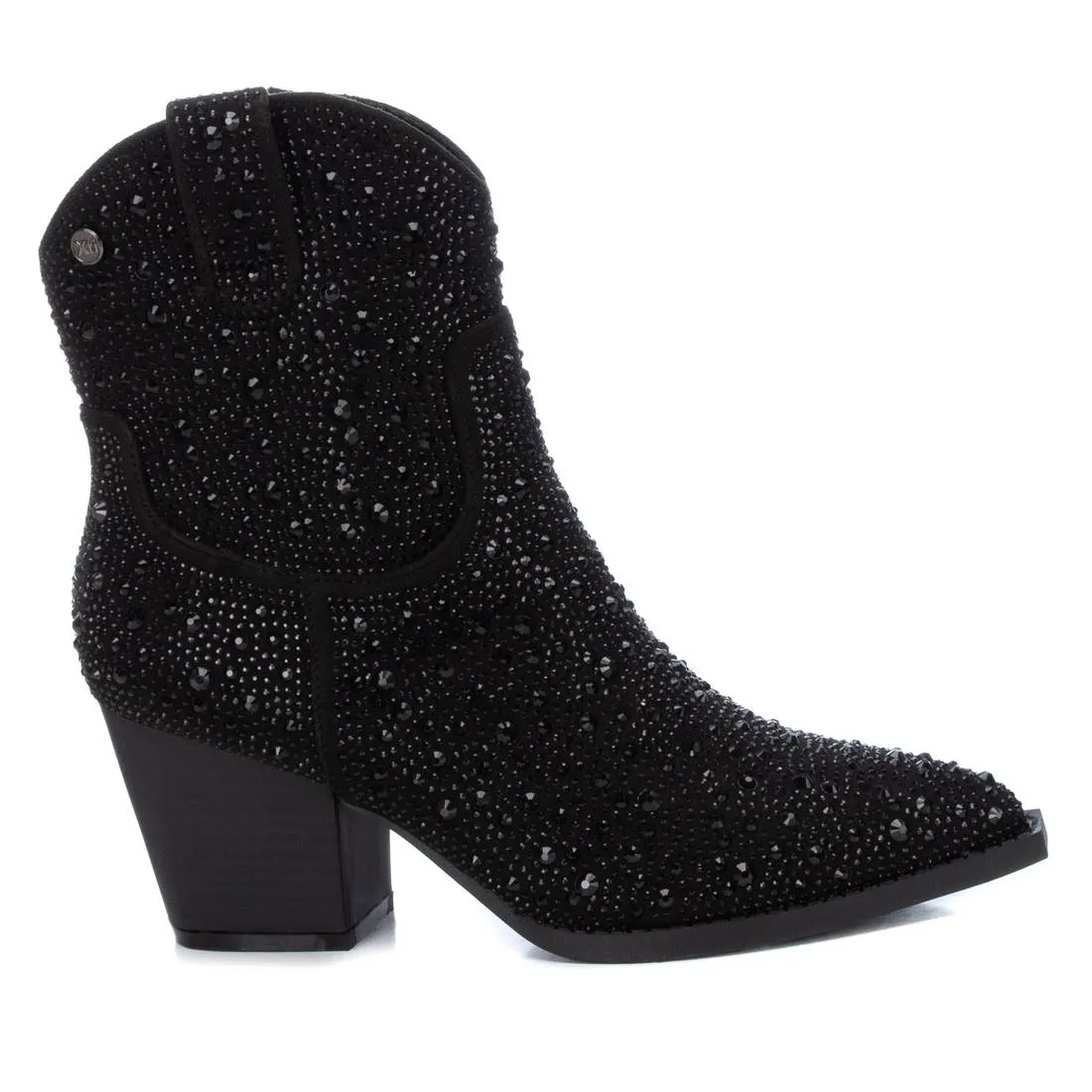 Women's Italian Western Booties By XTI 141723 Black