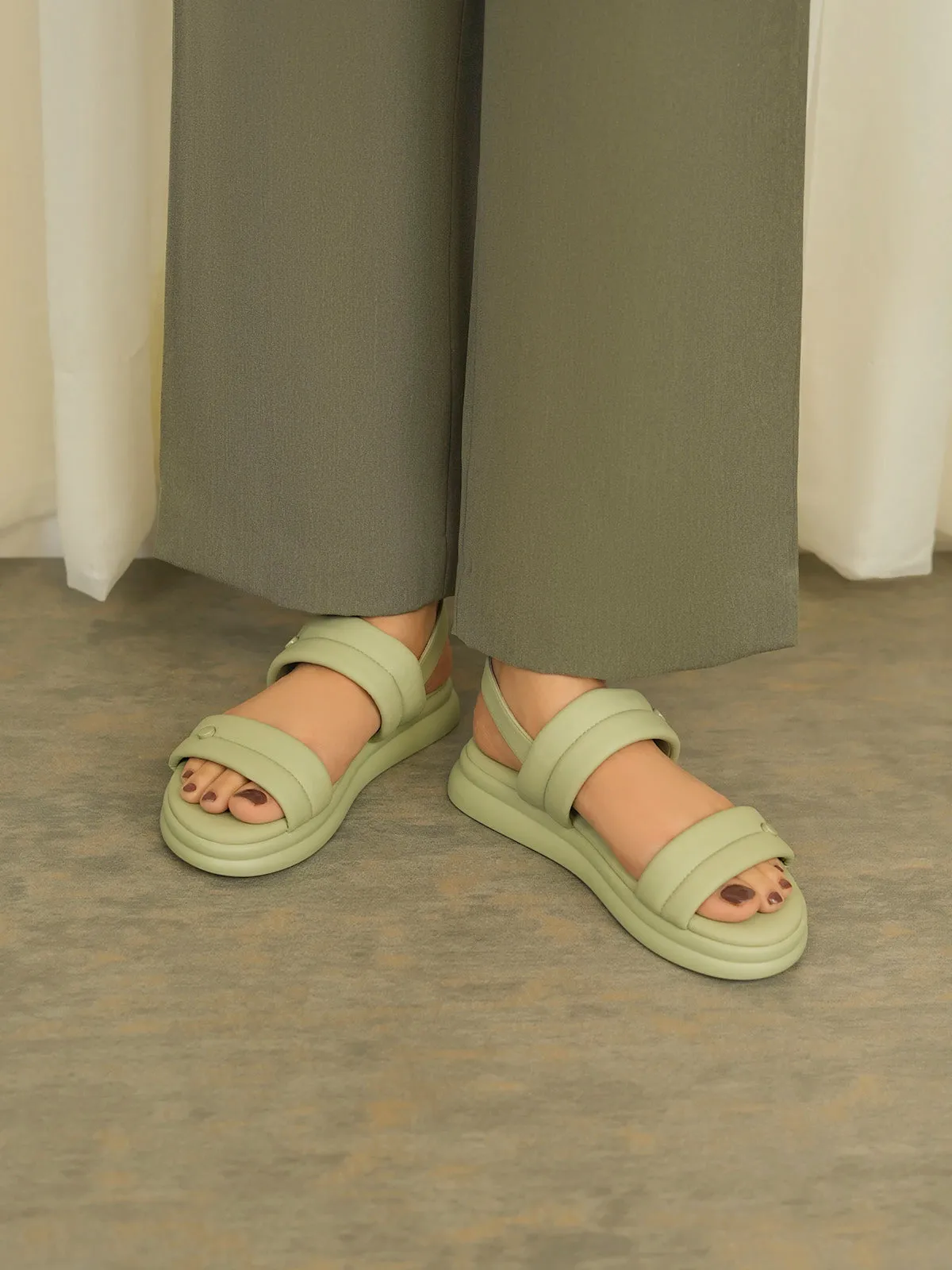 Womens "KAPULE" Comfy Backstrap Sandals