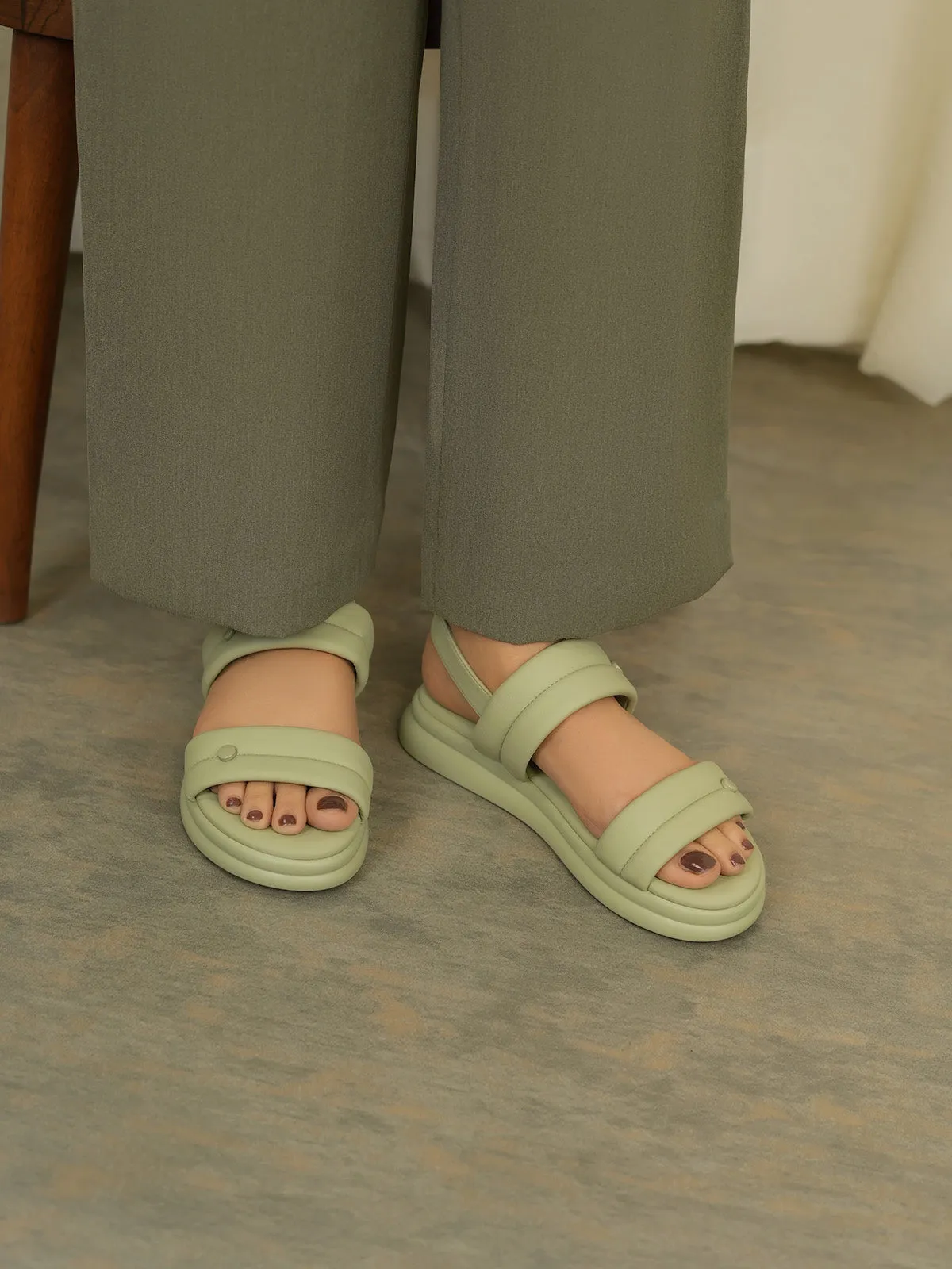 Womens "KAPULE" Comfy Backstrap Sandals