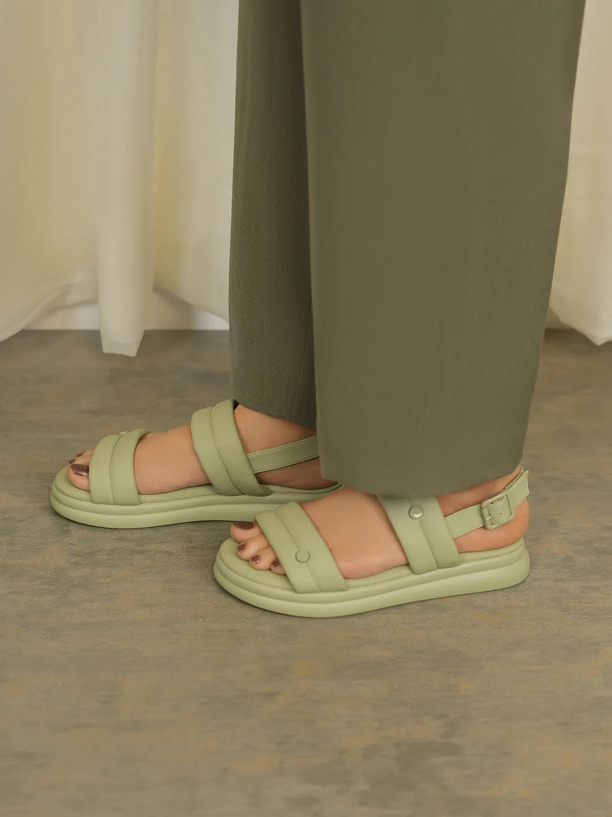 Womens "KAPULE" Comfy Backstrap Sandals