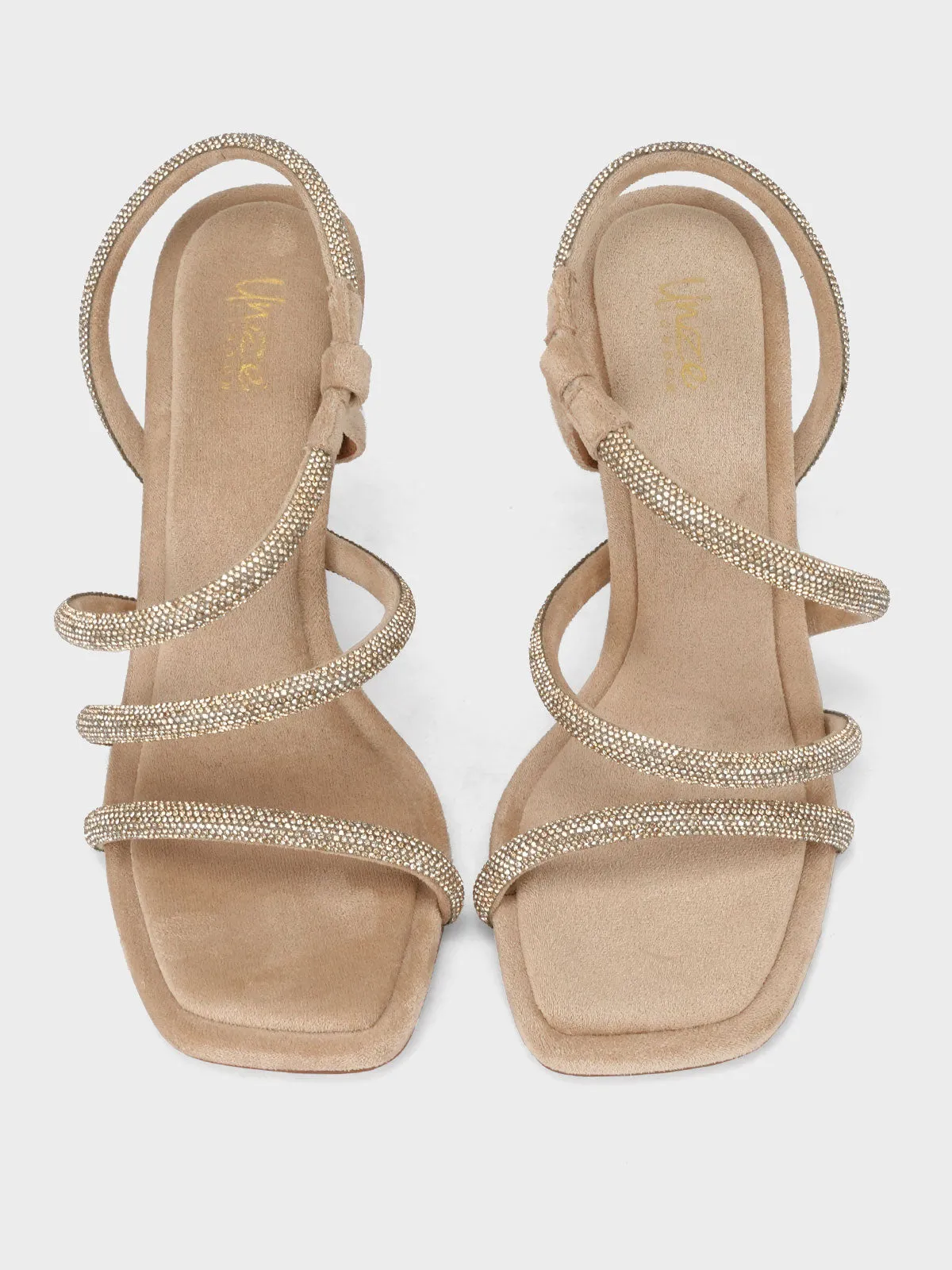 Womens "WINDY" Stylish Fancy Heel Sandals