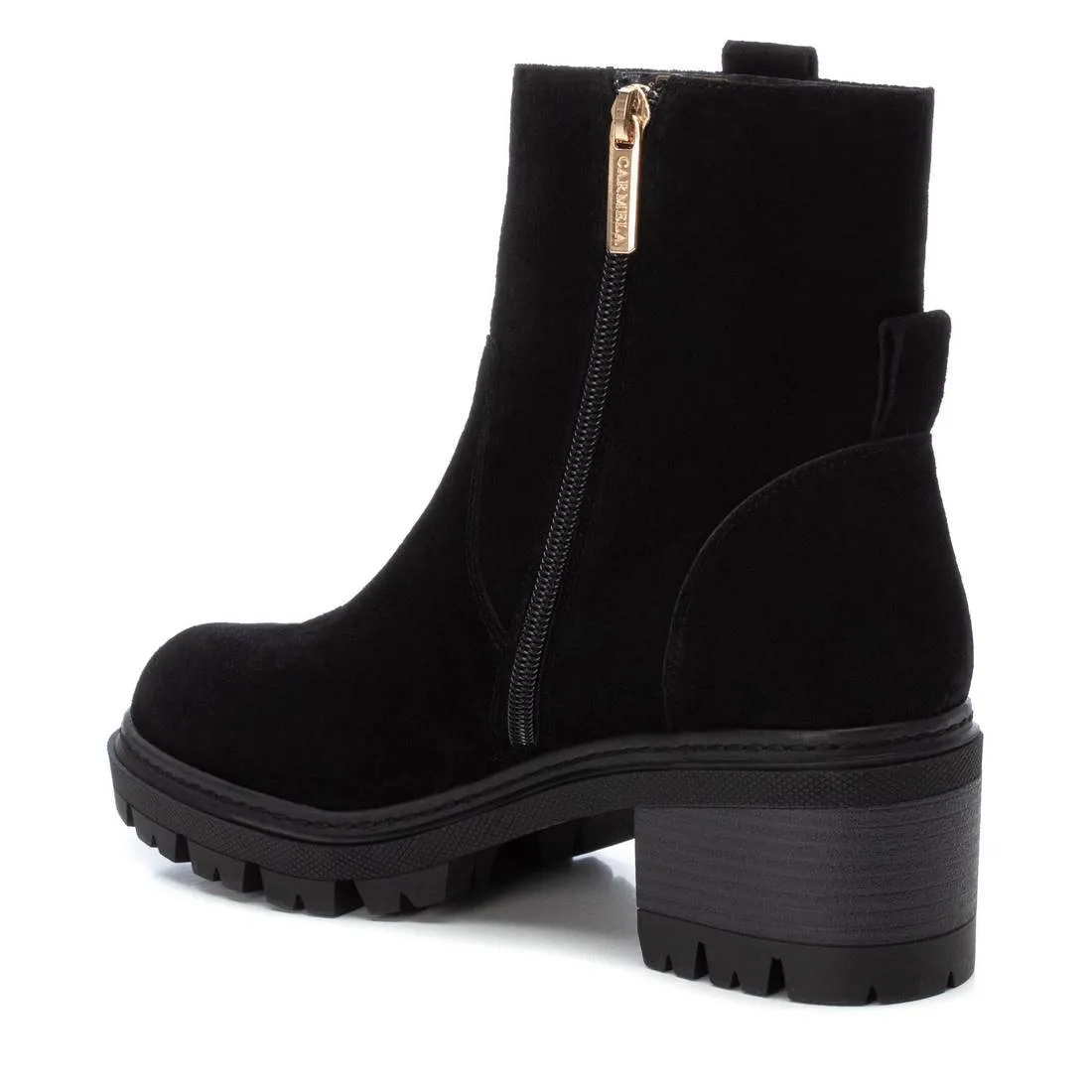 Women's Suede Booties Carmela By XTI 160967 Black
