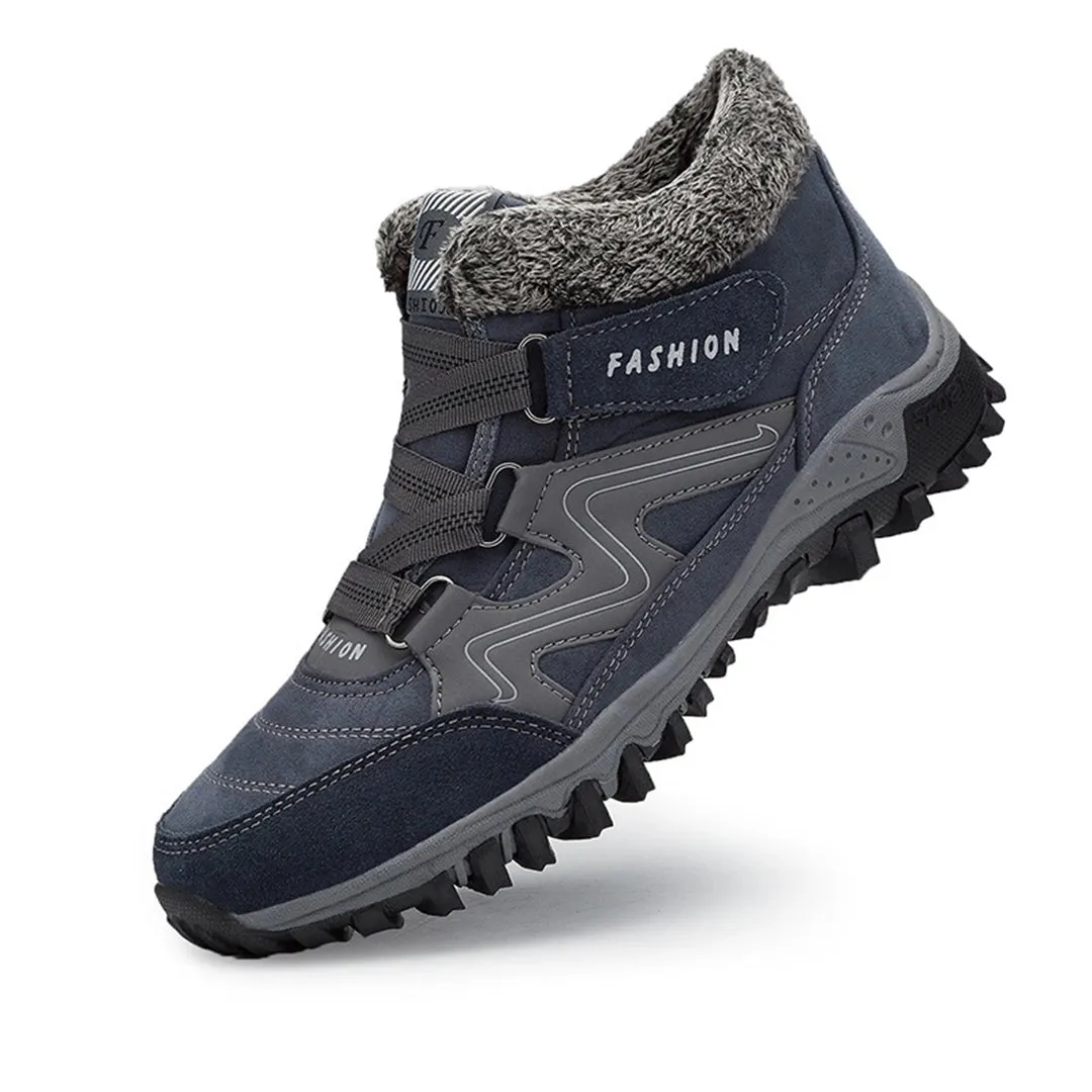 Women's Waterproof Insulated Hiking Boots - Stylish & Anti-Slip