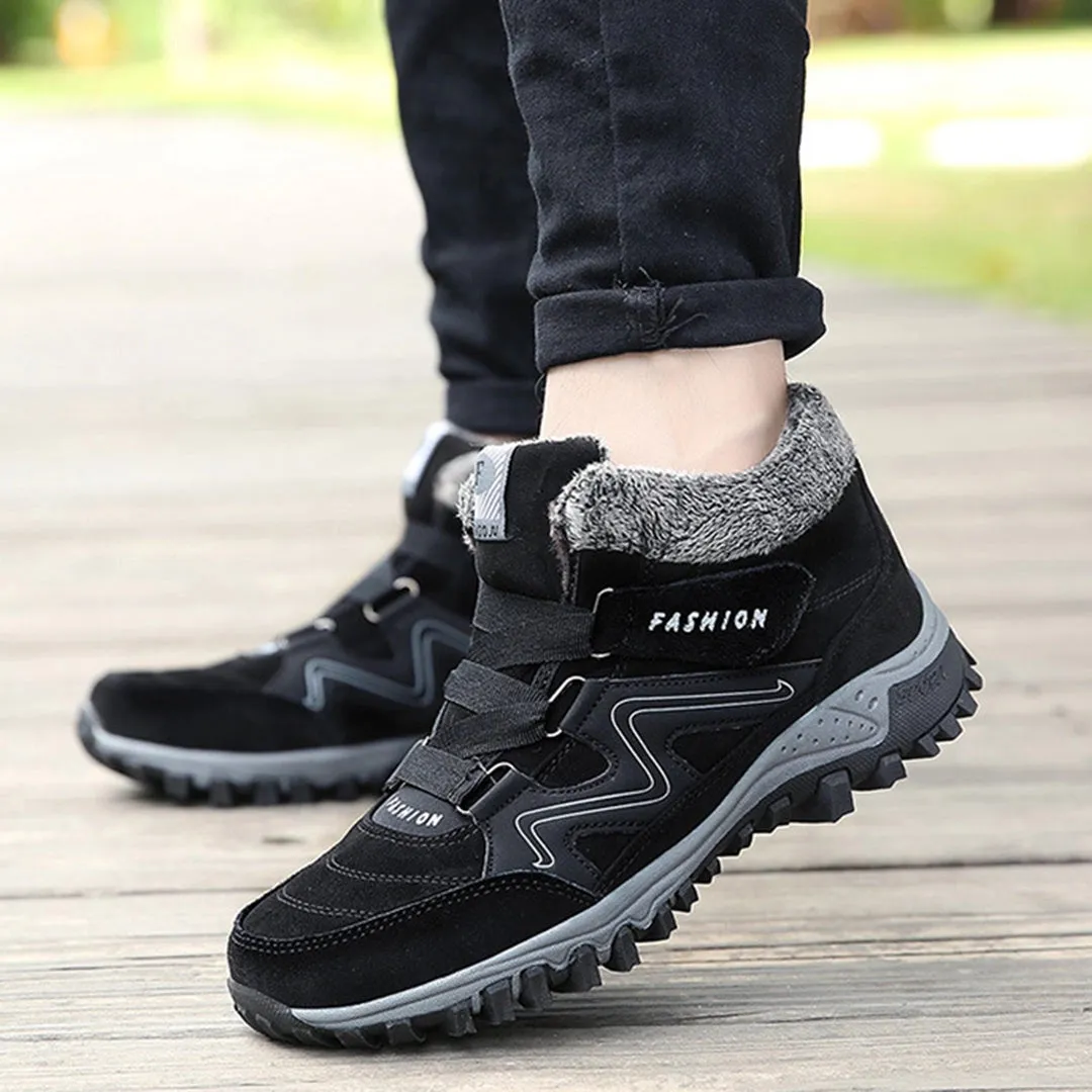 Women's Waterproof Insulated Hiking Boots - Stylish & Anti-Slip