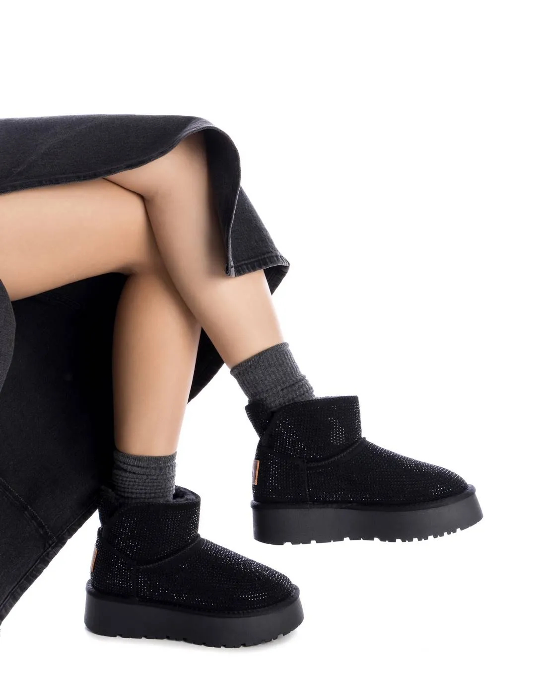 Women's Winter Suede Booties By XTI 142942
