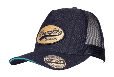 Wrangler Cap Nat HP Trucker Ponytail Styler
