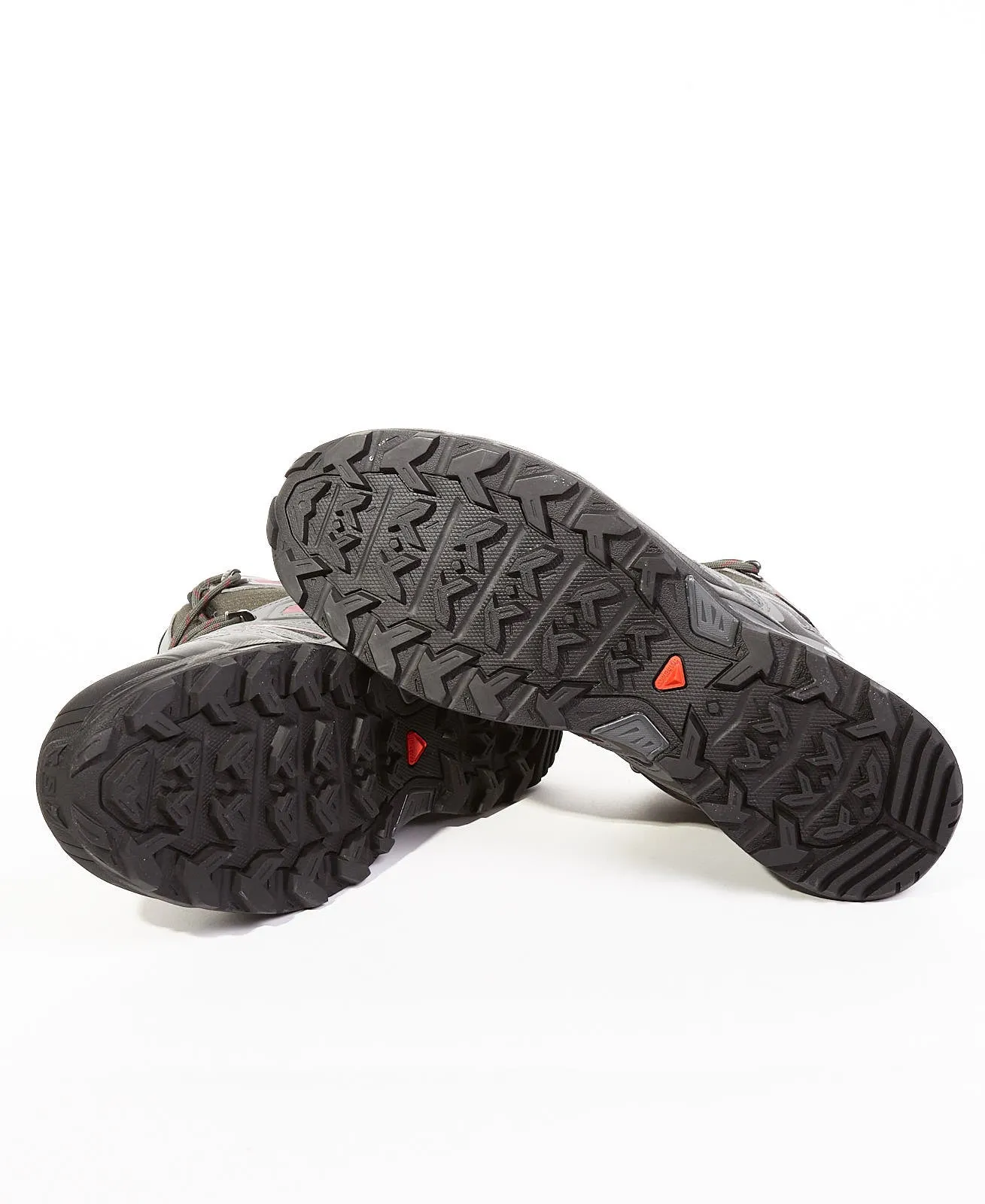 X Ultra Pioneer Mid CLIMASALOMON™ in Peat/Quiet Shade/Biking Red