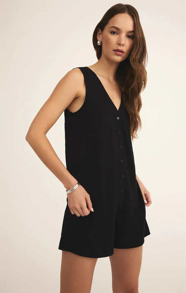 Z SUPPLY Solace Textured Slub Romper
